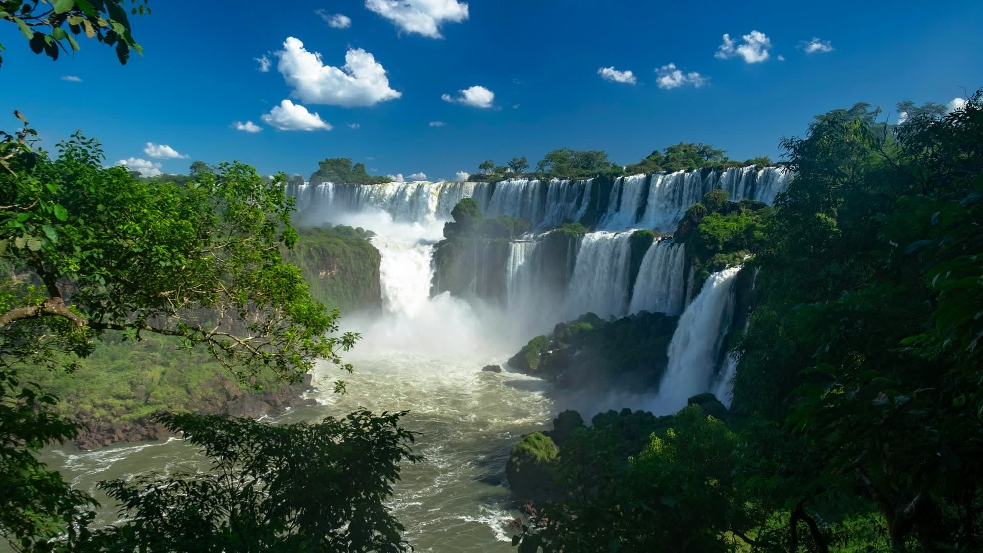 Les chutes d'Iguazú, à la frontière nord de l'Argentine